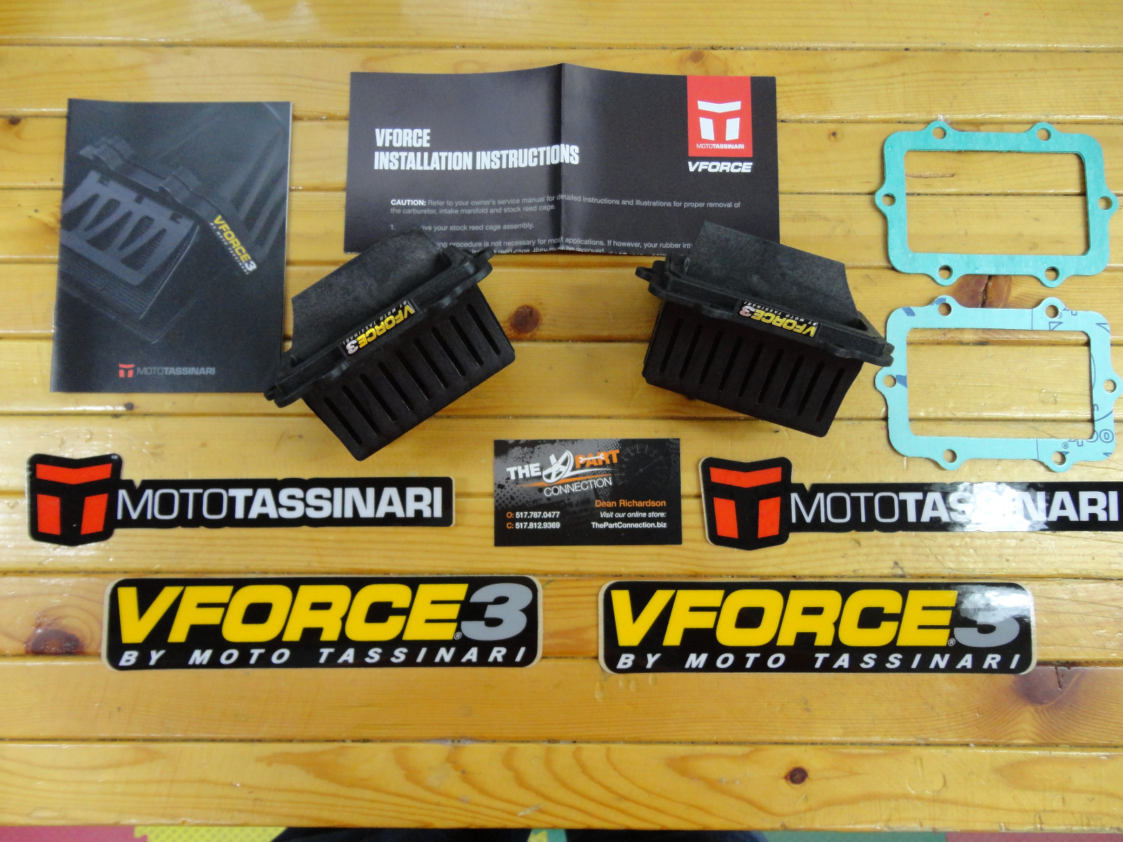 V-FORCE 3R REEDS SKI DOO 800, 850 ETEC V3122R-873M-2  MOTOTASSINARI