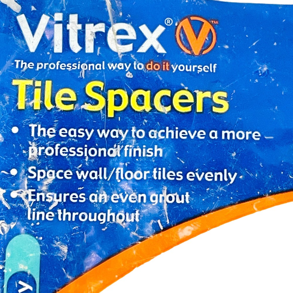 250 Pcs Vitrex Tile Spacers 1/8 in