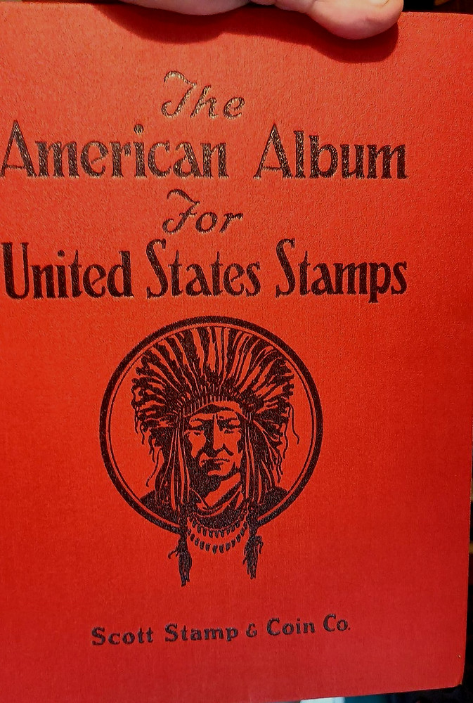 1936 The American Album For United States Stamps- Scott Stamp & Coin Co