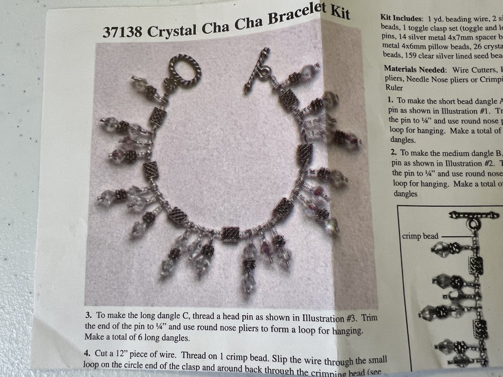 Cousin Crystal Cha Cha Bracelet Bead Kit