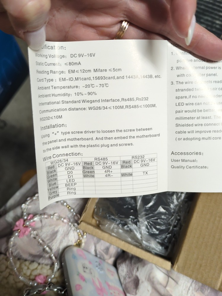 RFID Card Reader KLMT 08 Series