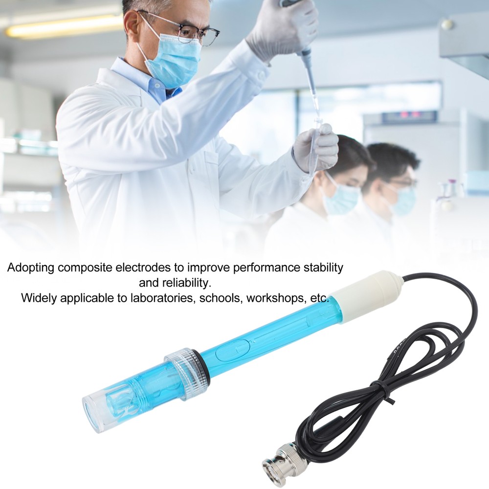 PH Electrode Water PH Meter Probe Sensor PH-Tester Electrode With BNC Connector