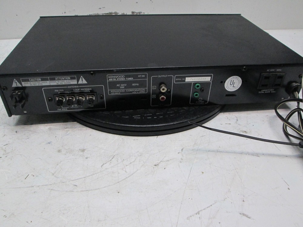 Kenwood KT-56 Tuner - Tested