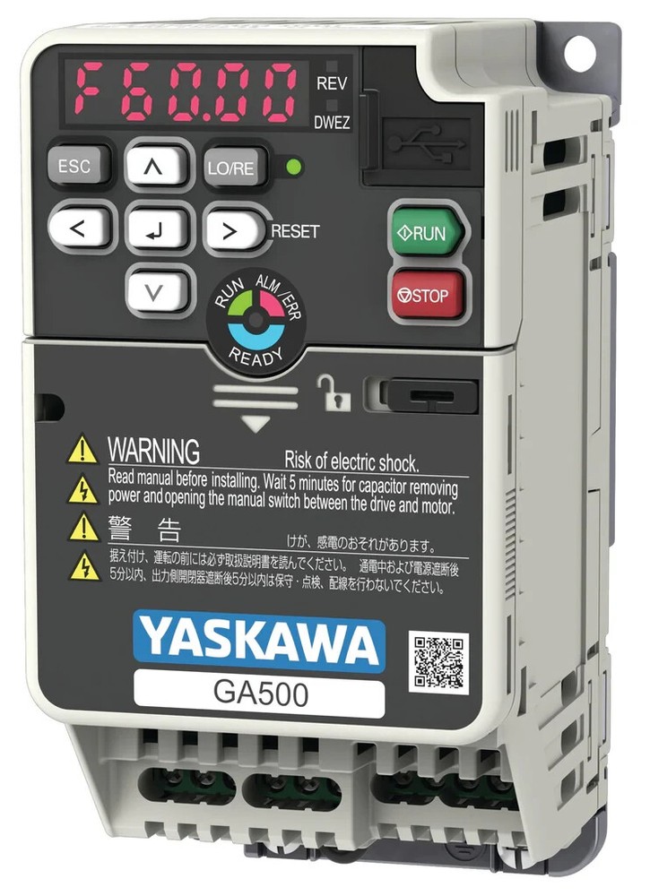 Yaskawa GA50U4012ABA 7.5 HP 480V 3-Phase Variable Frequency Drive VFD