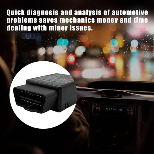 Bluetooth OBD2 Scanner for Car, Wireless Code Reader & Check Engine Diagnostic