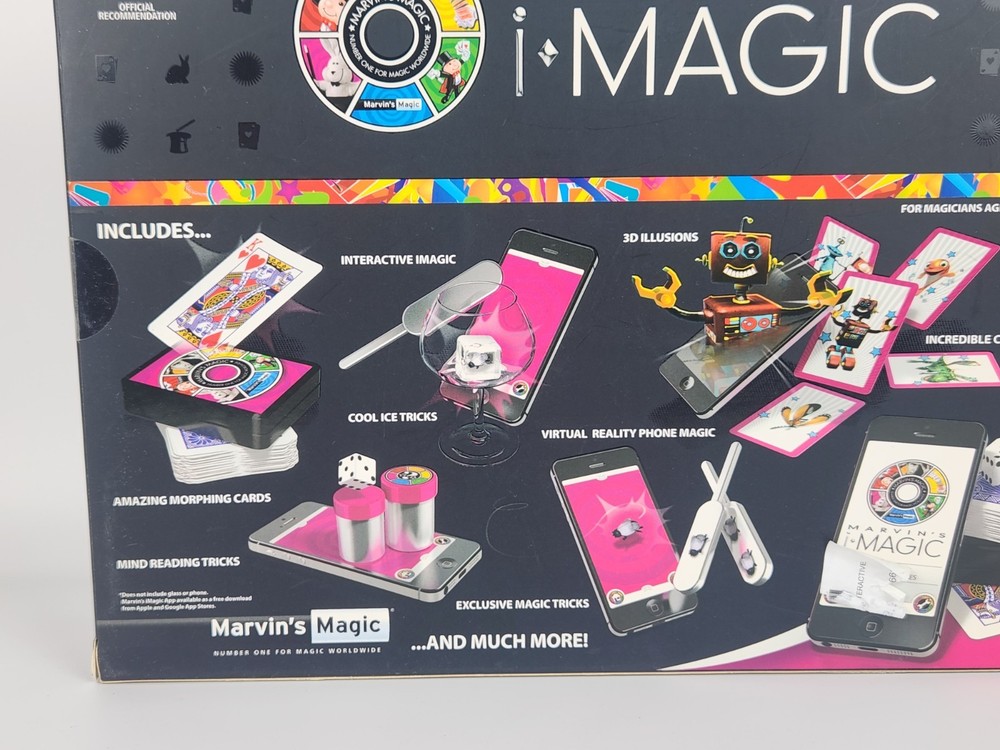 Marvin's Magic iMagic Interactive Box of Tricks, Multicolor