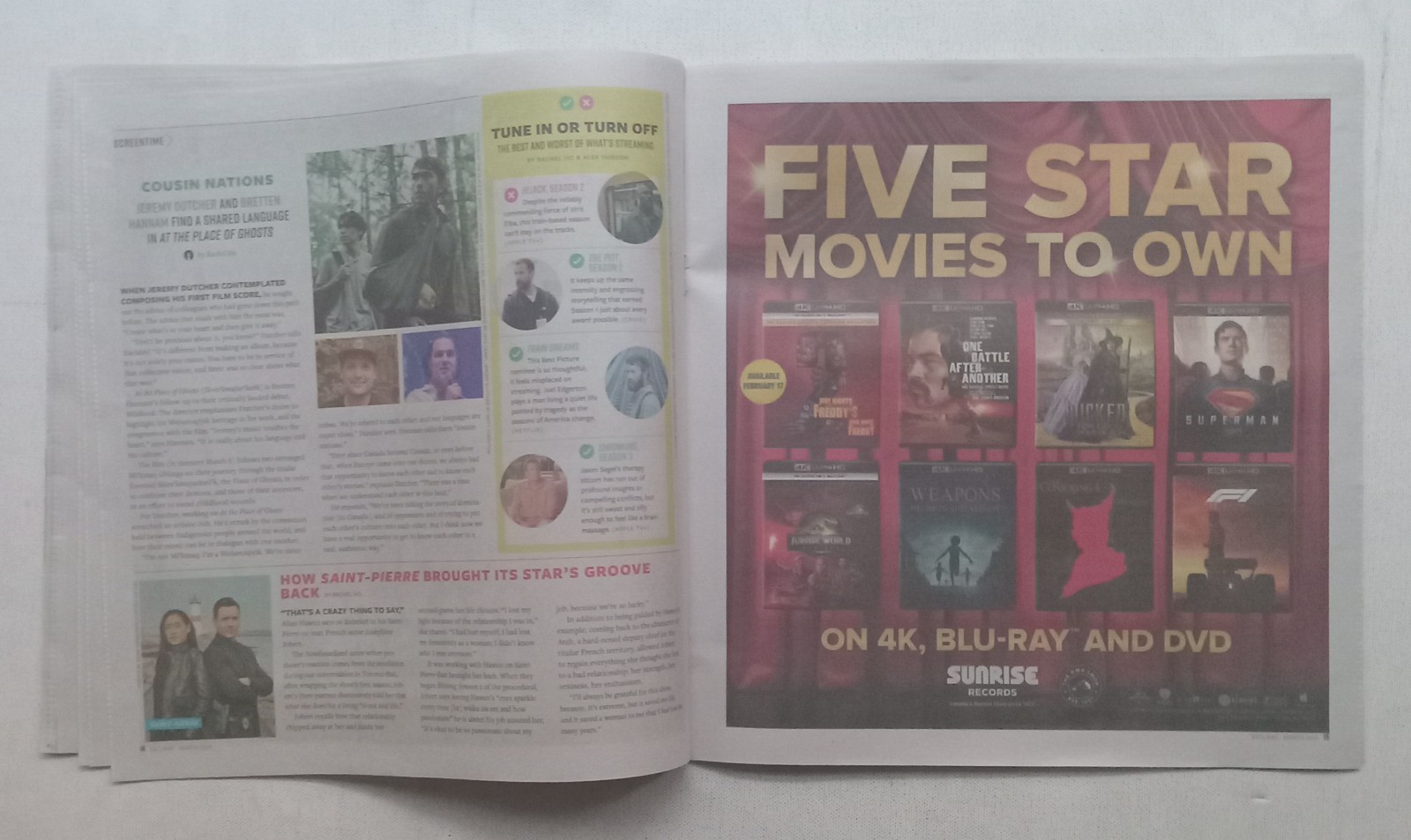 Exclaim! Magazine Nirvanna The Band Show Movie Heated Rivalry Canadian TV Music