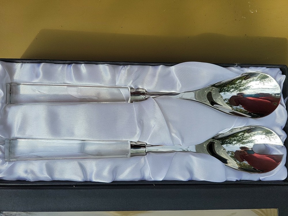 Oleg Cassini Salad Server Set