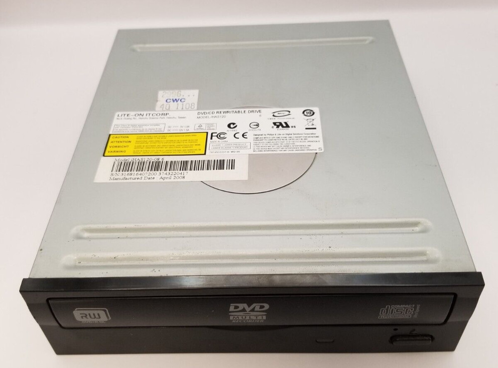 Liteon IHAS120-08 HAS120-08 Optical Writable Disc Drive
