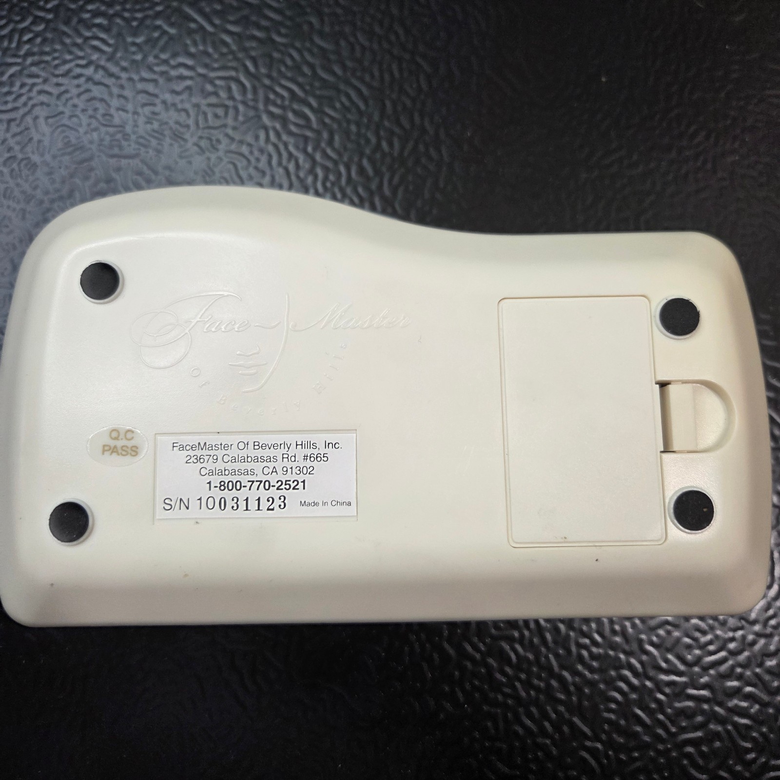 Suzanne Somers Beverly Hills Facemaster ORIGINAL Facial Toning System