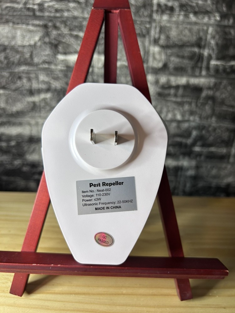 Neatmaster Ultrasonic Pest Repellent Control Electronic Plug (Tested)