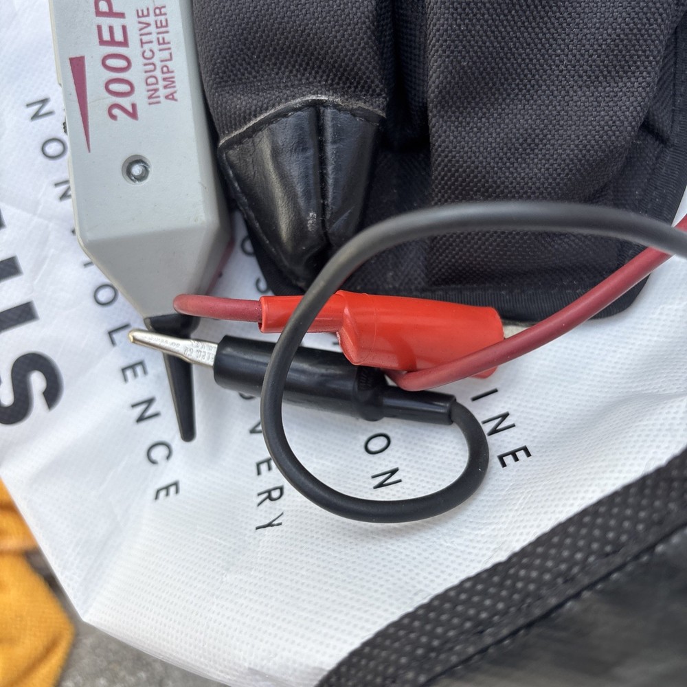 Progressive Electronics 200EP inductive amplifier 77M Tracer with Carry Case EUC