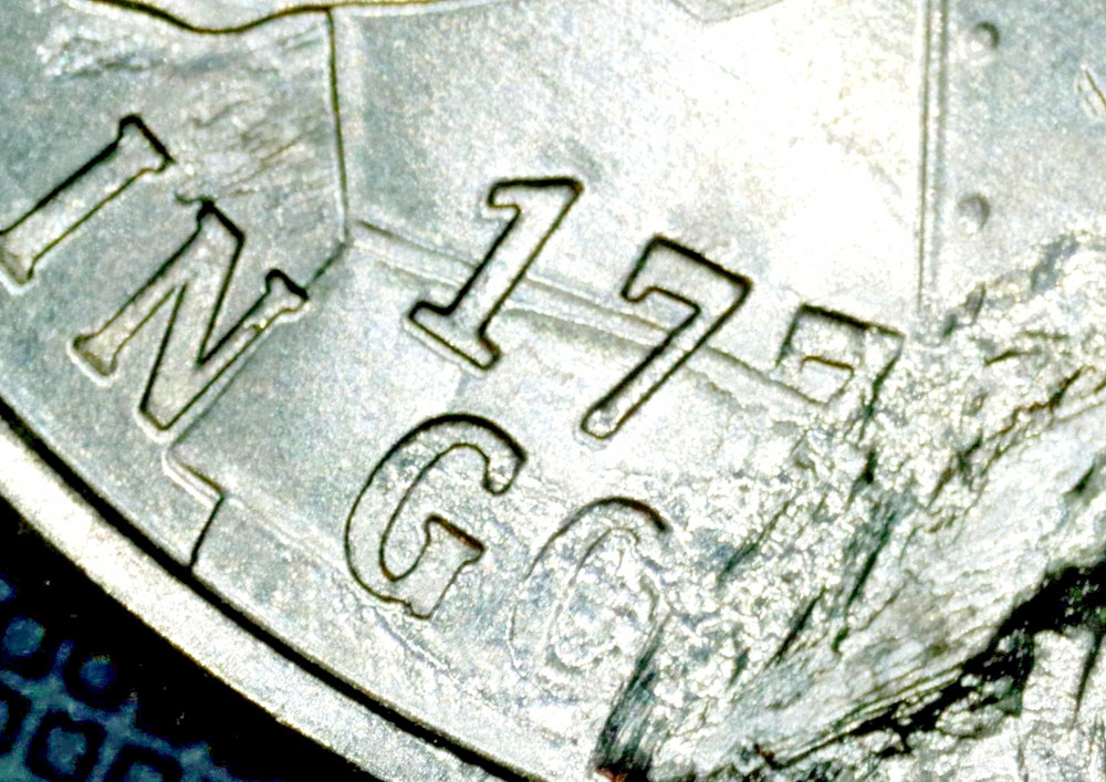 2026 P Mayflower Compact Quarter with a Struck-Through and Feeder Finger Errors