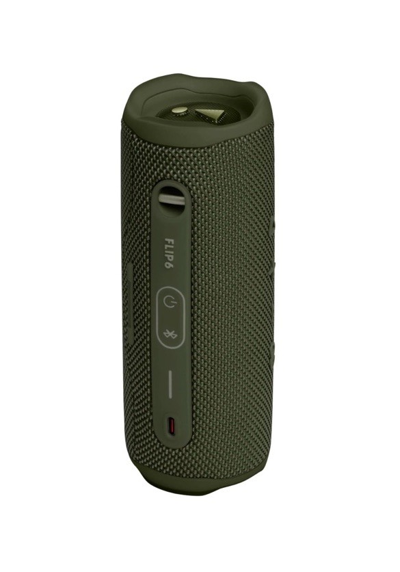 JBL Flip 6 Portable Bluetooth Speaker (Open Box)-Green