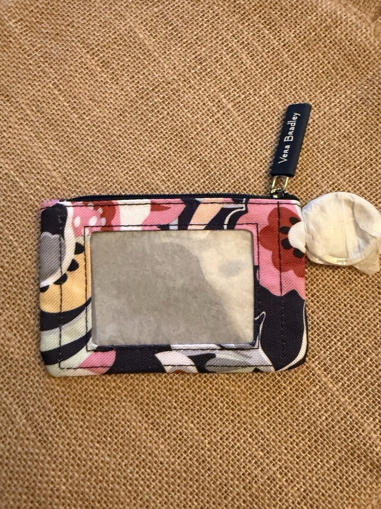 Vera Bradley Zip ID Case MOD PAISLEY 1 Piece