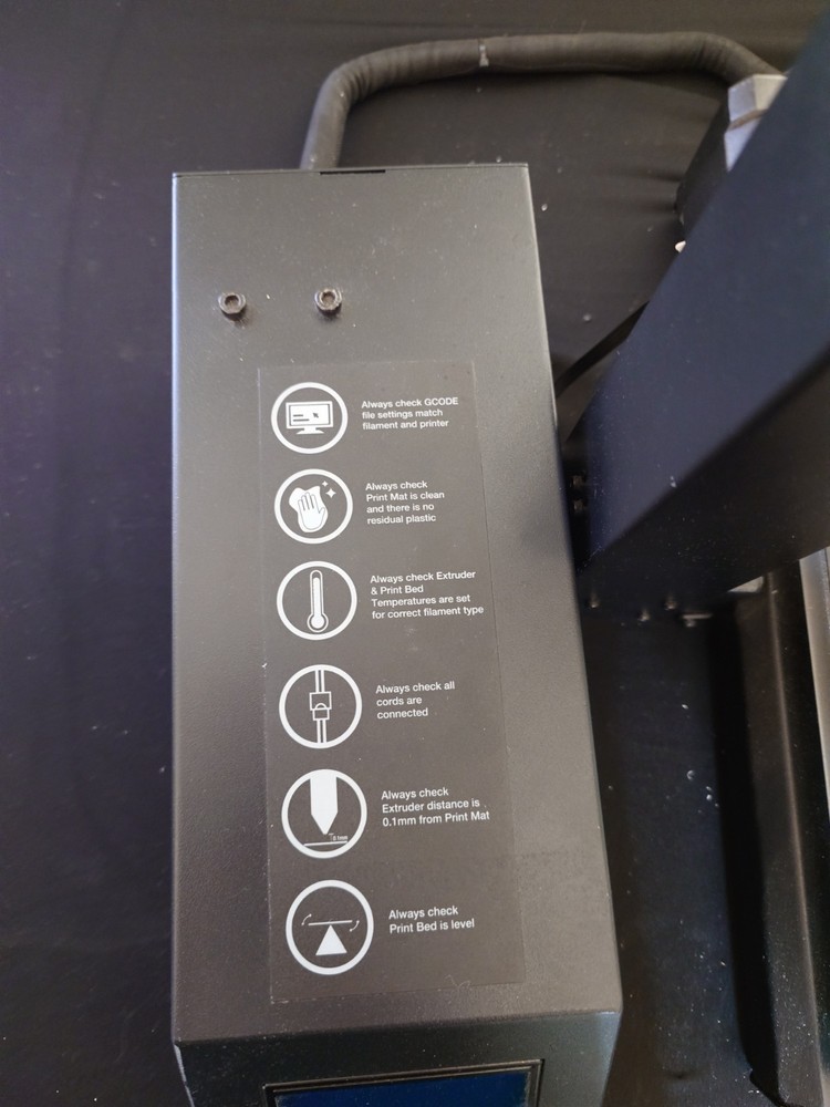 Monoprice Maker Select 3D Printer V2 Model AS IS FOR PARTS READ DESCRIPTION