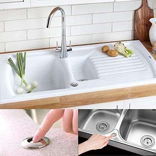 User-Friendly Stainless Steel Garbage Disposal Air Switch - Quick Installation