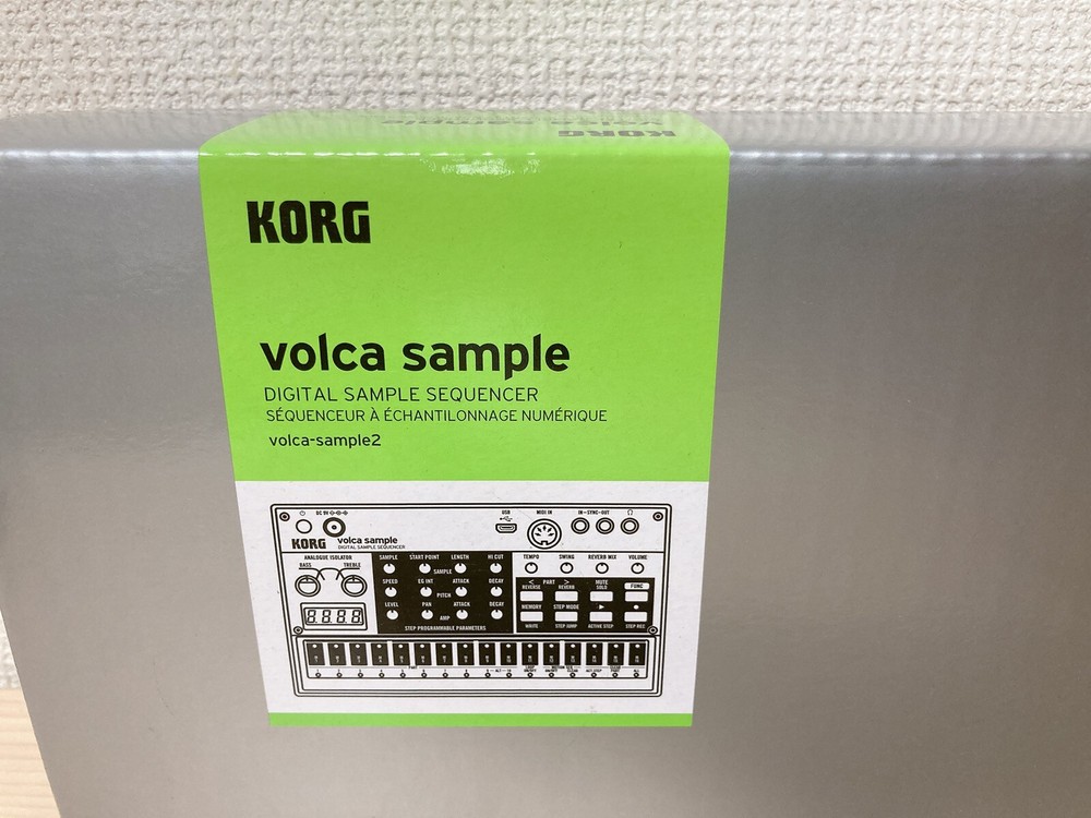 KORG sample sequencer VOLCA SAMPLE2