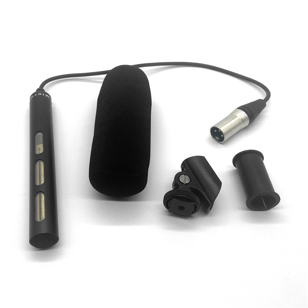 For ECM-XM1 Professional Interview Capacitive Microphone SLR Camera Microphone