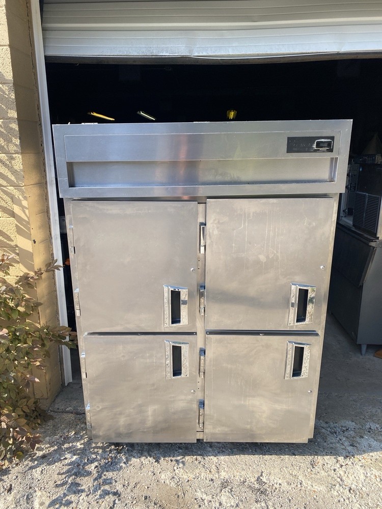 2 -Dr. Split Door, Manitowoc Freezer, Refurbished, 120v