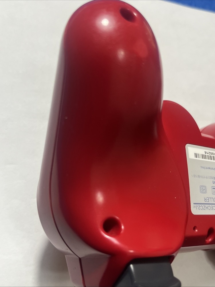 Sony PS3 DualShock 3 Wireless Controller Red OEM Original Tested