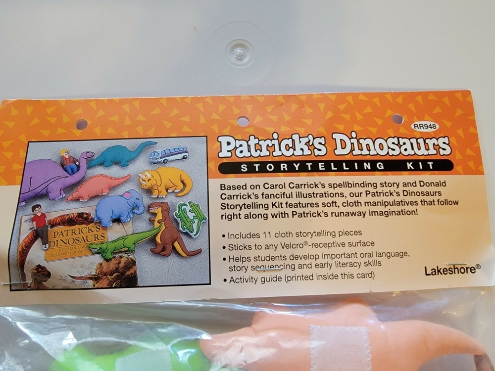 Lakeshore Learning Storytelling Kit Patrick's Dinosaurs New