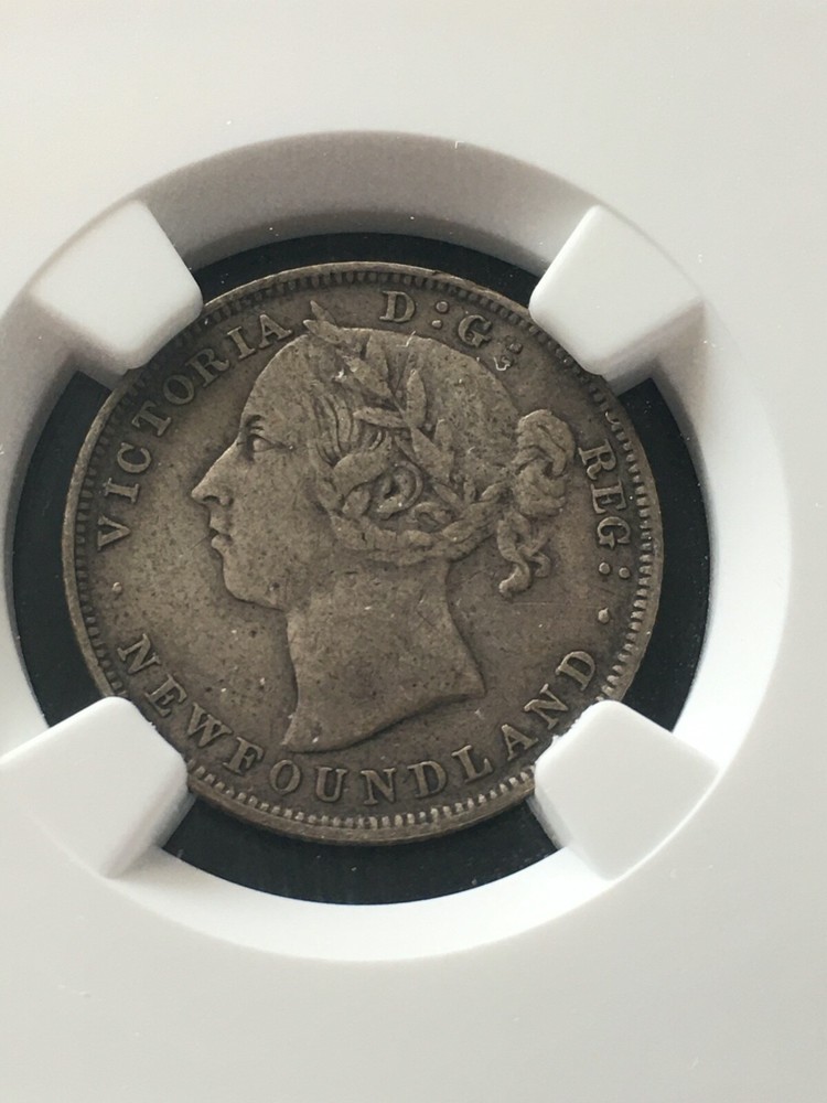 1900 NGC Graded Newfoundland, Silver ¢20 Cent, **VF-30** #016
