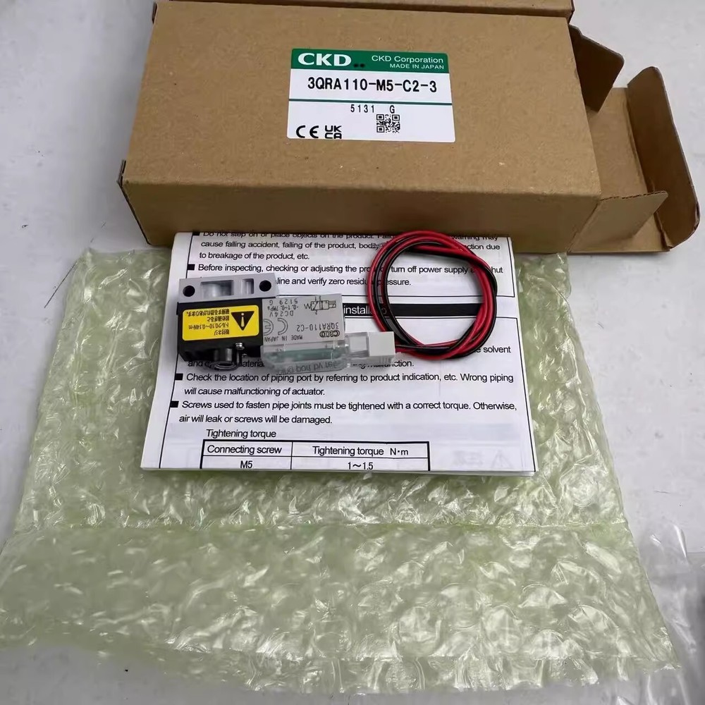 CKD 3QRA110-M5-C2-3 solenoid valve