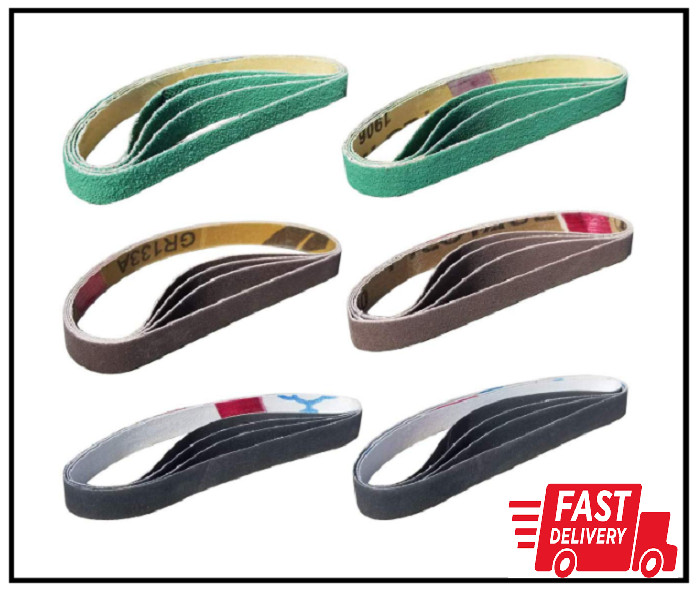 24Pcs 1/2"x12" Replacement Belt Kit for Work Sharp Original Knife&Tool Sharpener