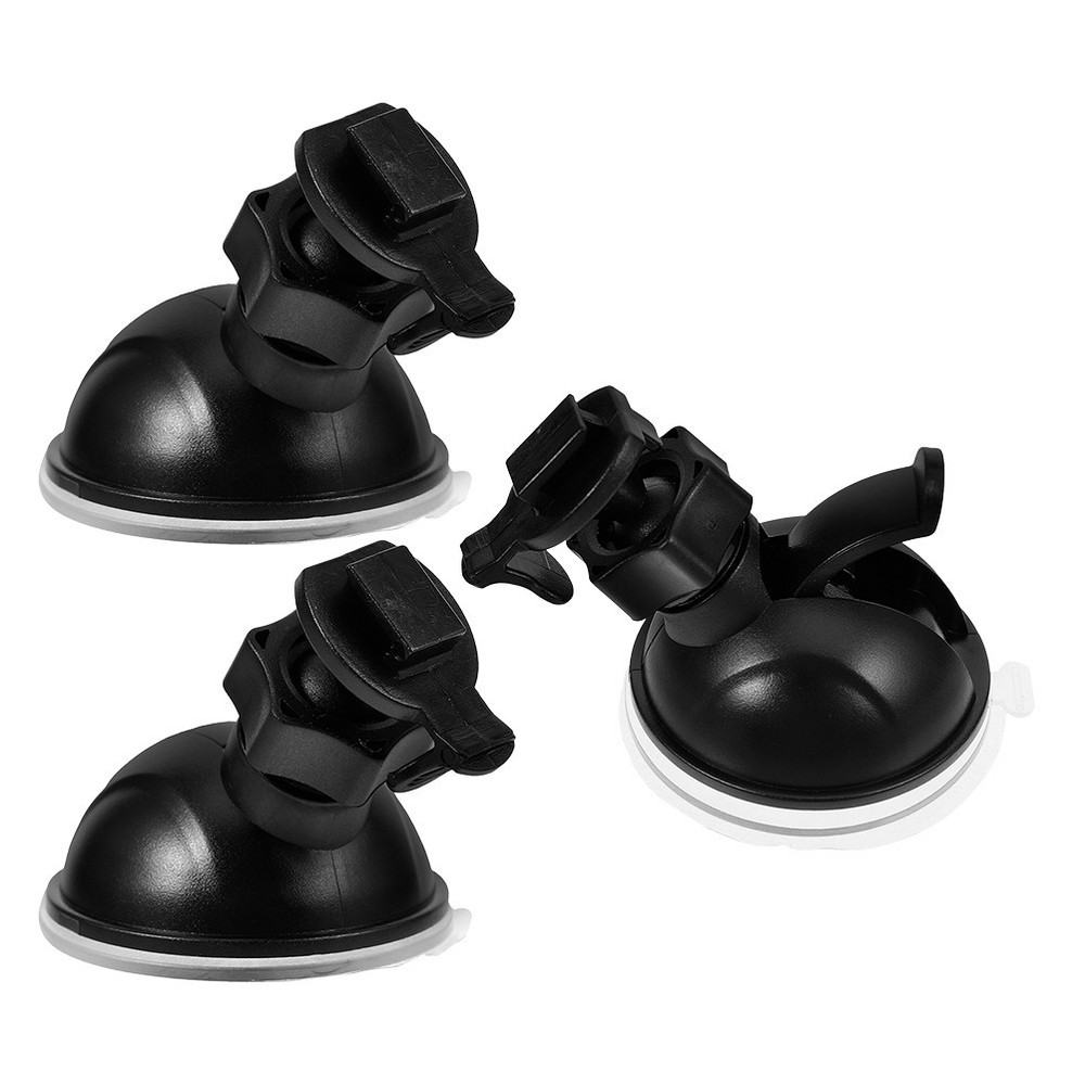 3 Pcs Camera Holder for Car Auto Suction Cup Windshield Dash Mount