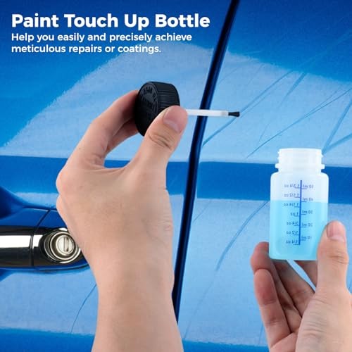 60 Pcs 2 Oz Touch Up Paint Container - Empty Paint Touch Up Bottles with