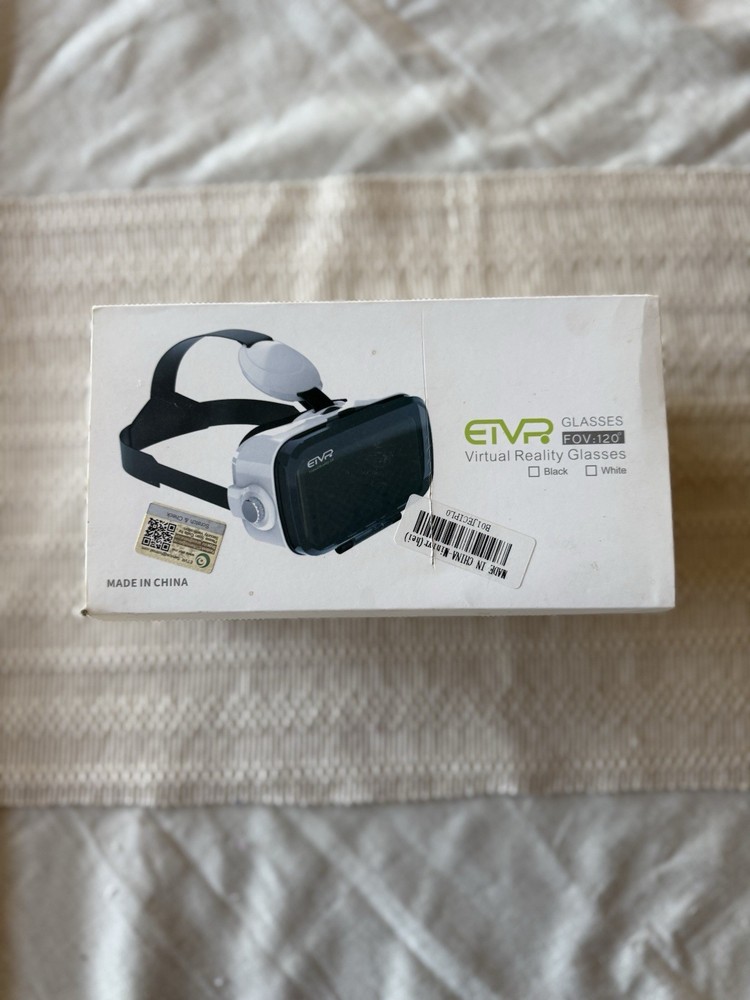 ETVR Virtual Reality Glasses Black
