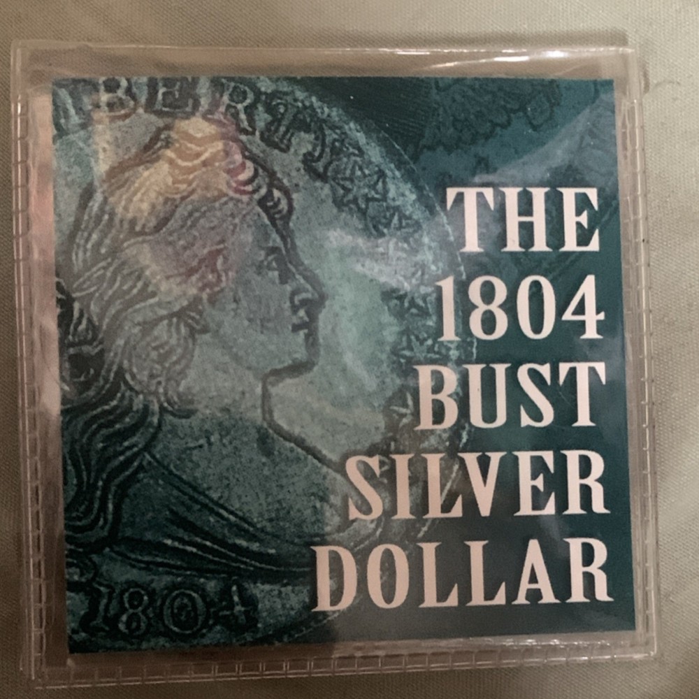 1804 Draped Bust Silver Dollar Tribute Silver Fantasy Issue Coin *COPY*