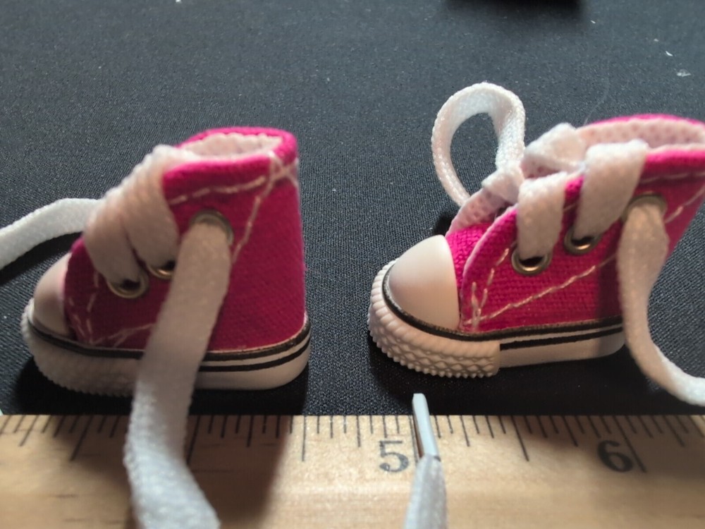Miniature Converse Hightops Sneakers Pink Cool