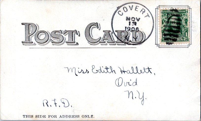 New York Covert 1906 duplex  1824-1913  PC.