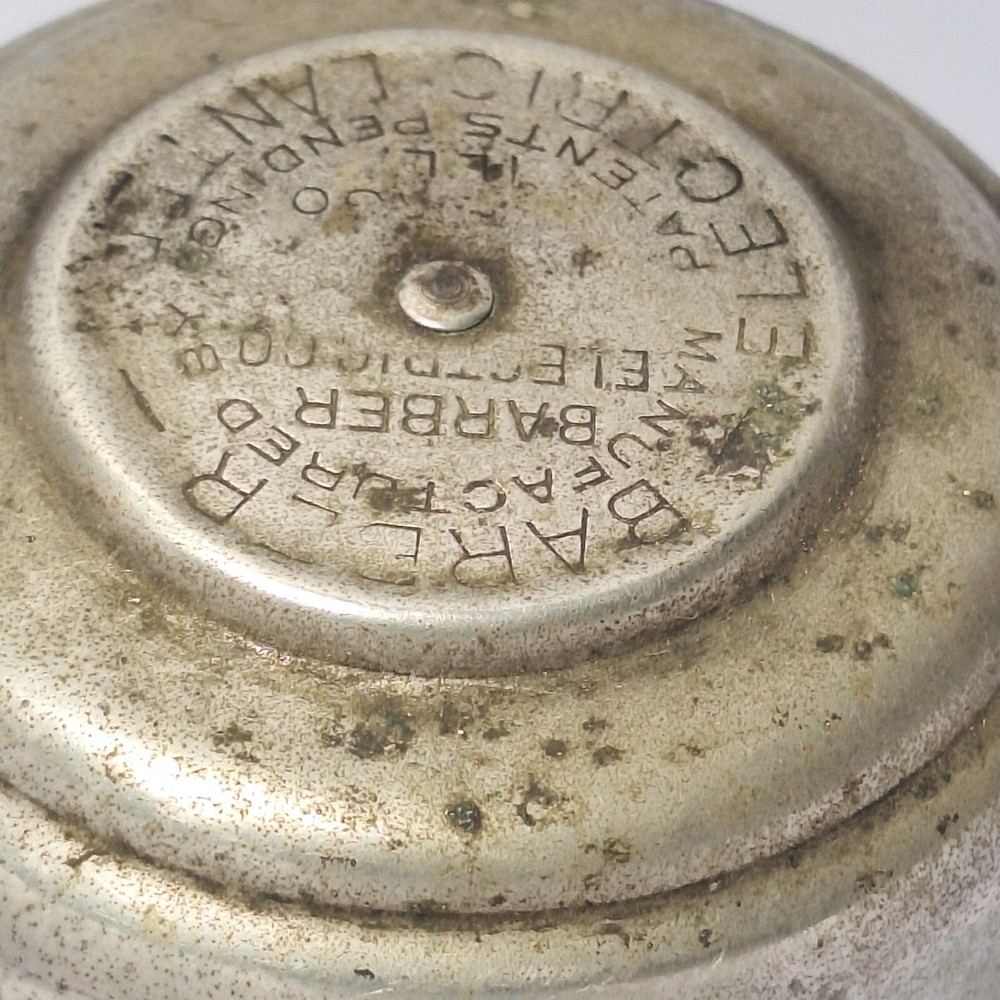 Barber Electric Company Railroad Lantern