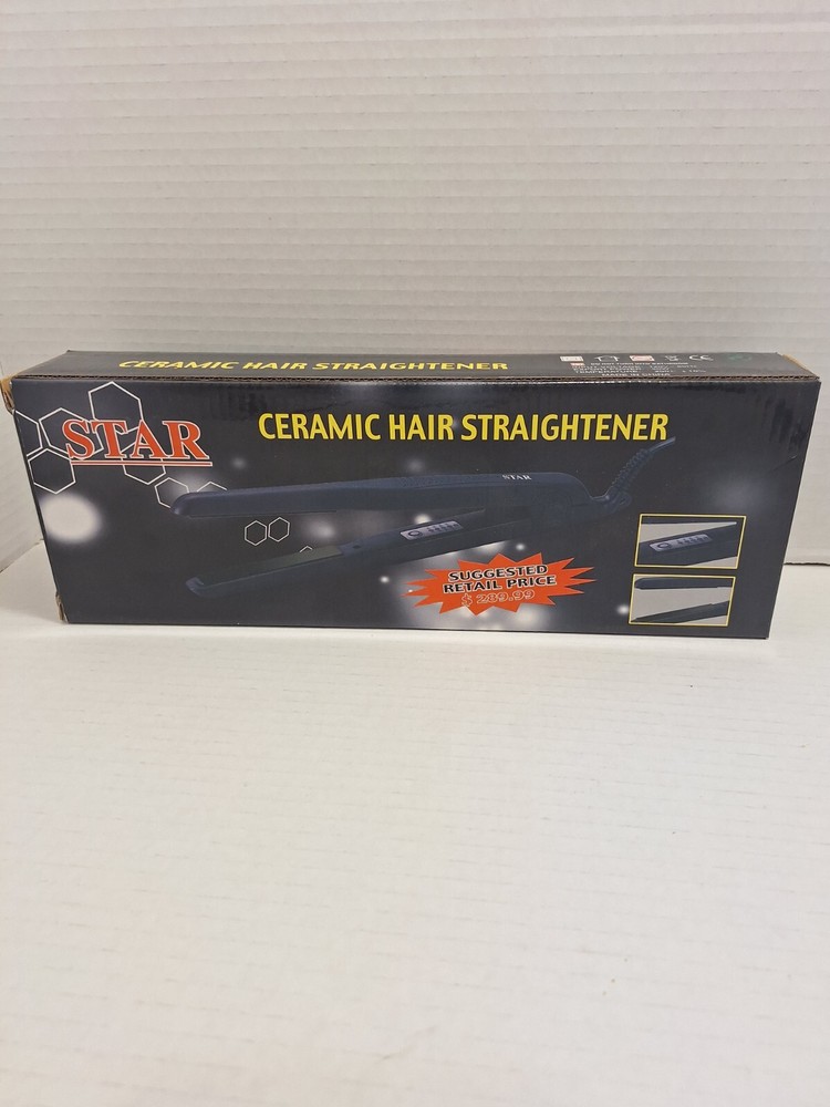 Star Ceramic Hair Straightner