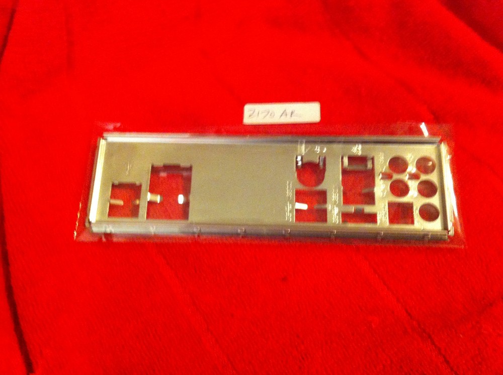 ASUS Z170 AR IO SHIELD BACK PLATE ( METAL ) , ORIGINAL
