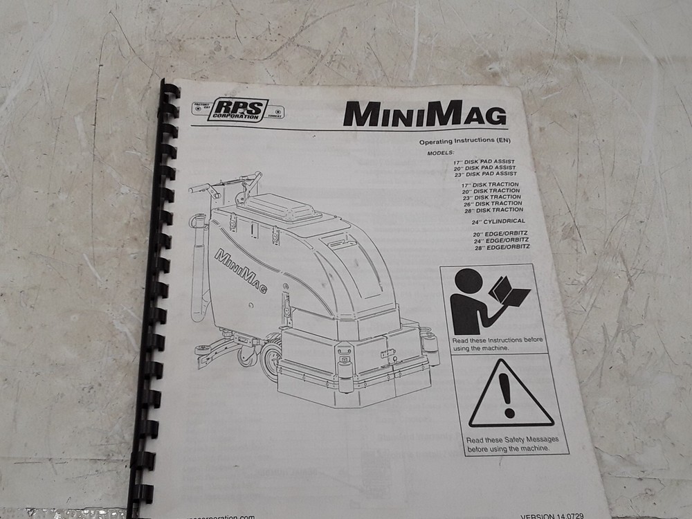 RPS MiniMag Operating Instructions