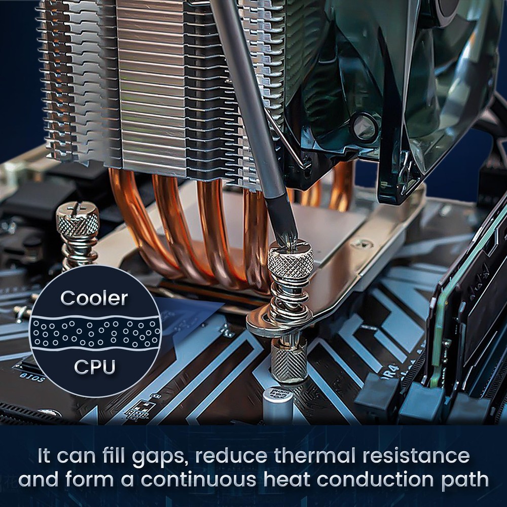 8g Thermal Paste Toolkit CPU Compound Heatsink IC Processor High Performance