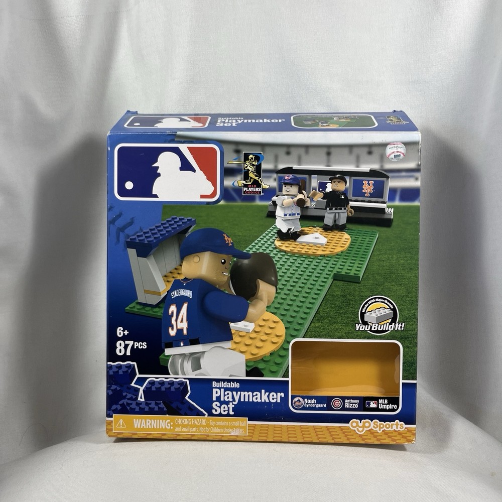 2017 BUILDING SET BASEBALL MISSING HOME PLATE