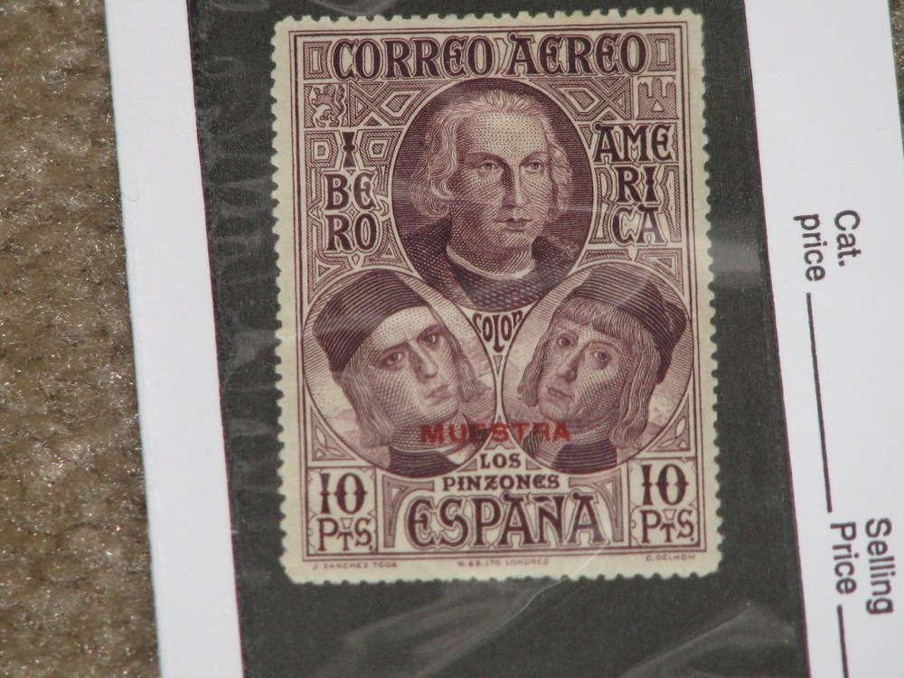 Spain-Specimen, mint hinged