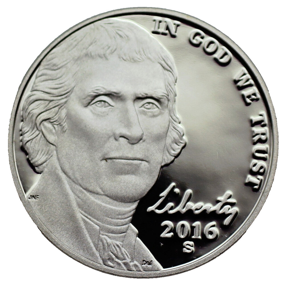 2016-S Proof Jefferson Nickel