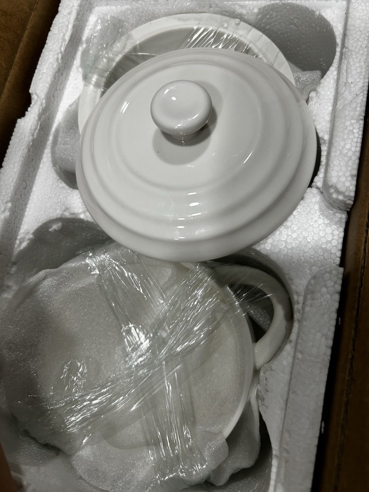 Malacasa Bakeware 6 Pc Bowls With Cover
