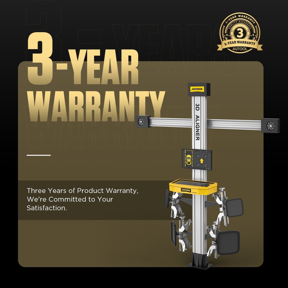 3D Wheel Alignment Machine Fully Automatic Car Wheel Aligner Works on 4Post Lift