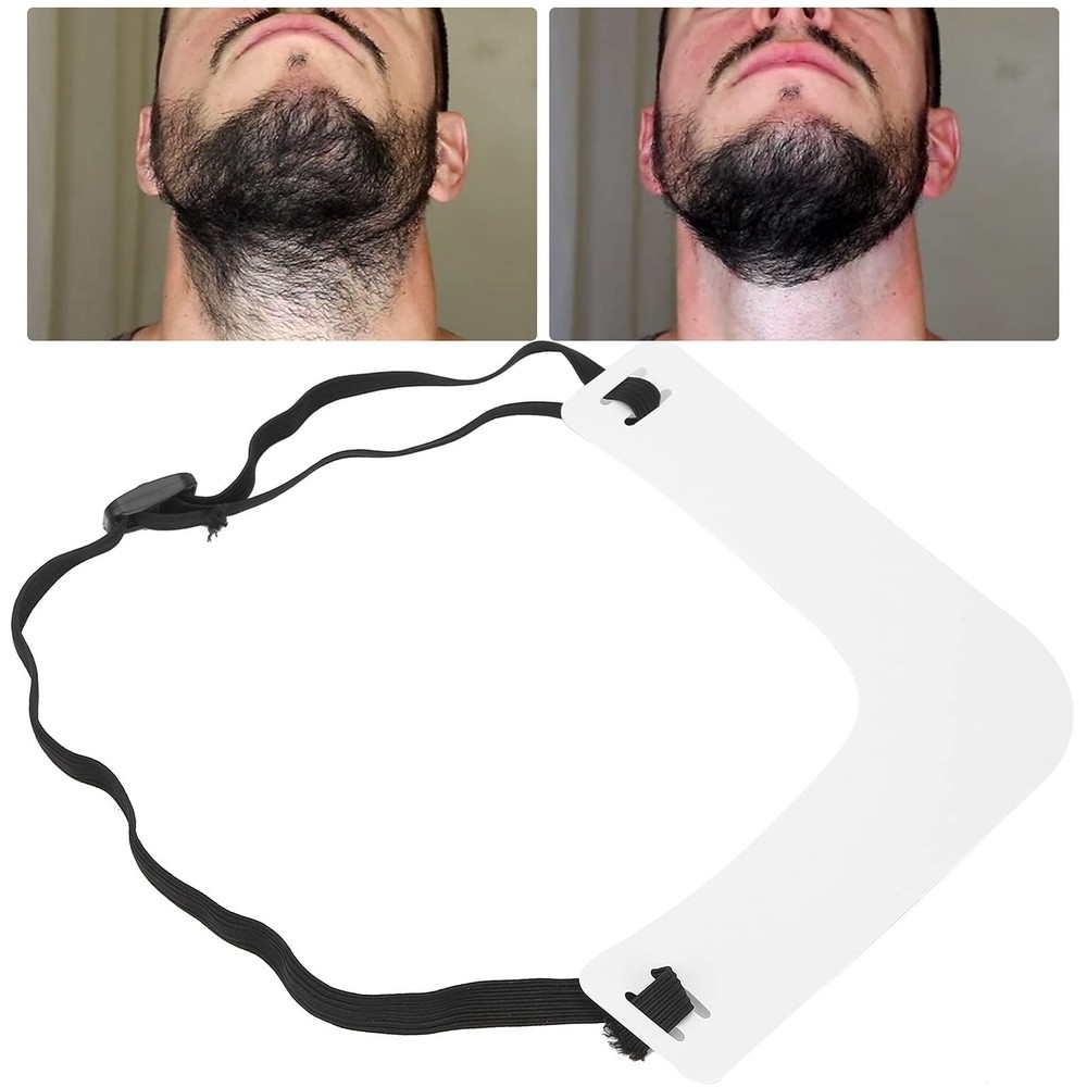 Beard stencils beard grooming beard stencil, men beard shaper plastic mustach...
