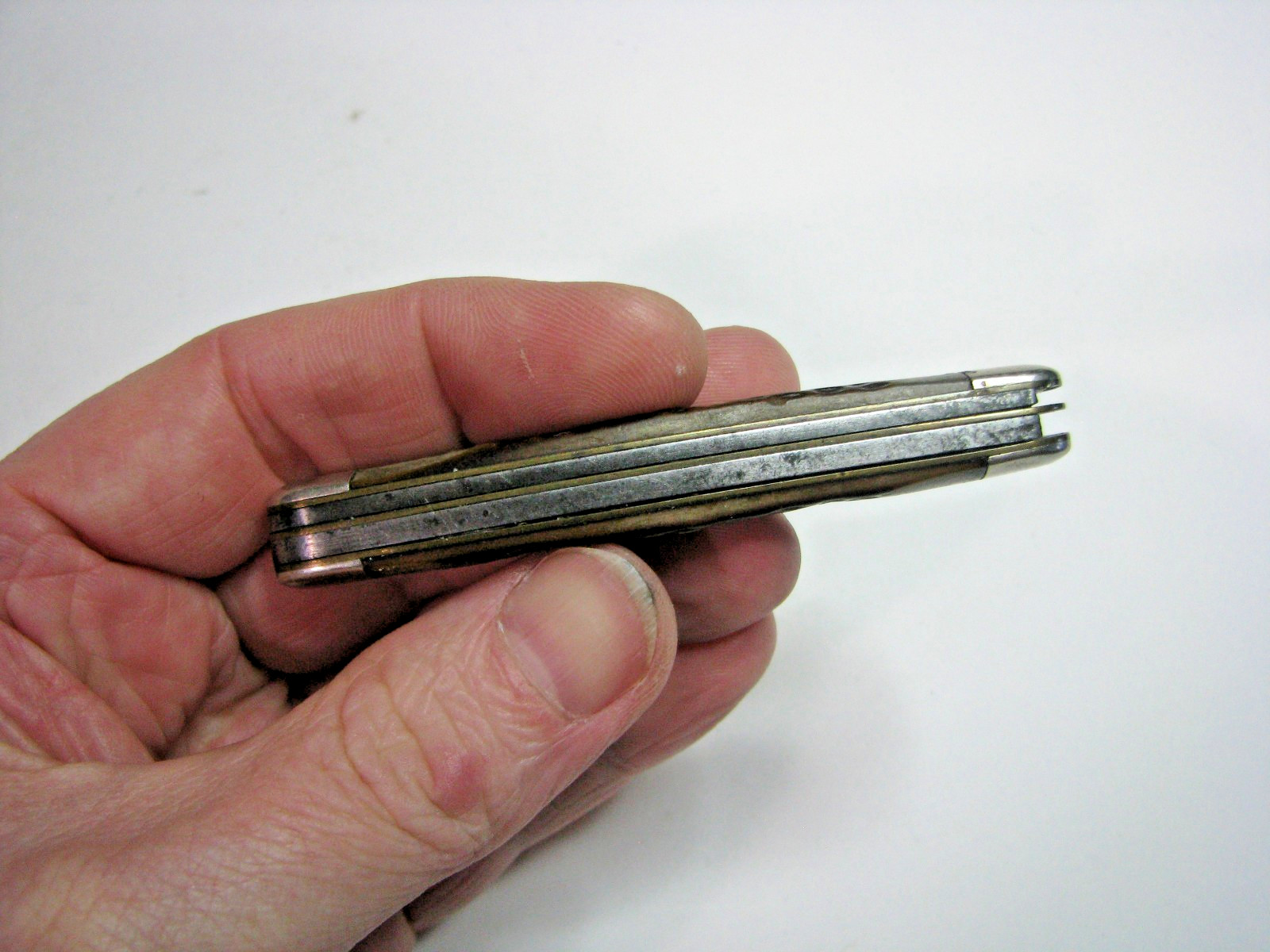 Vintage Imperieal Frontier 4221 Trapper Folding Pocket Knife USA