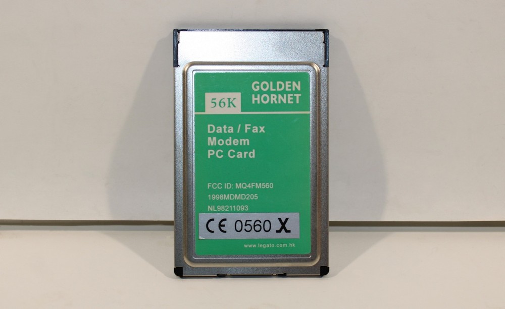 Apollo MQ4FM560 Fax/Modem PC Card