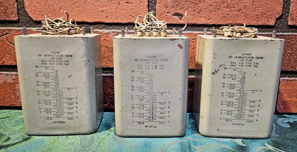 Lot Of (3) Audio Development (ADC) Transformers A8693