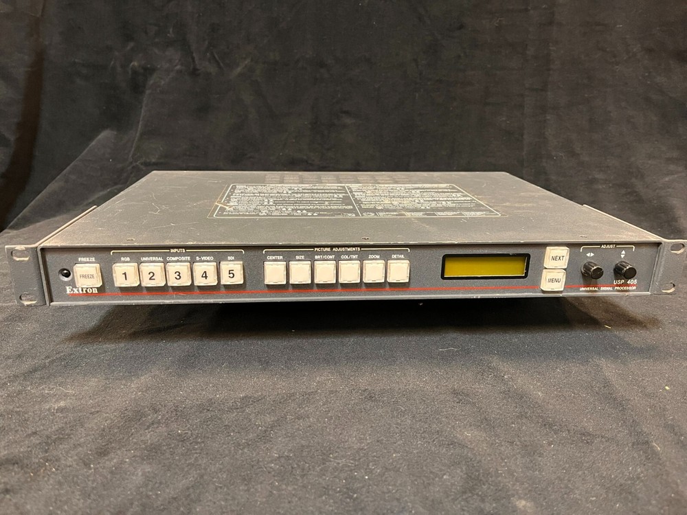 Extron Rack Mount VGA Video Processor/ amplifier/ PS/ Switcher (See Description)